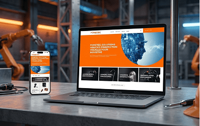 Création site WordPress Foretec - Industrie