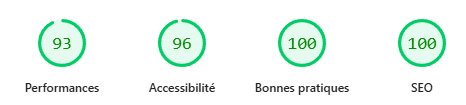Mickael doucet freelance site internet google page speed insights mobile